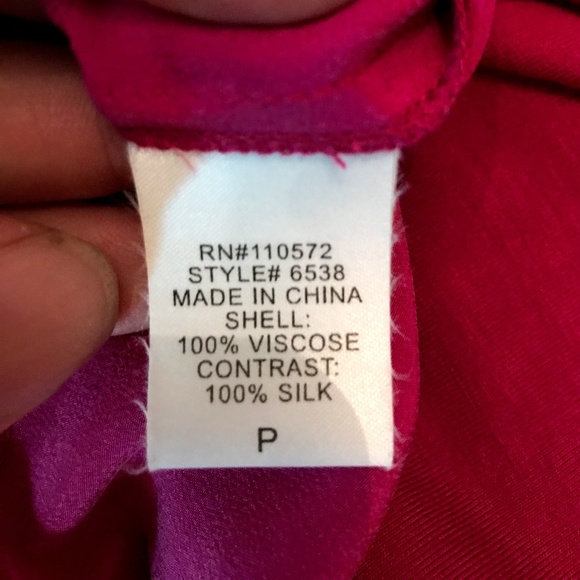 Twelfth Street by Cynthia Vincent Pink slip dress - Picture 5 of 6